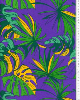 Polynesian fabric API Purple - Tissushop